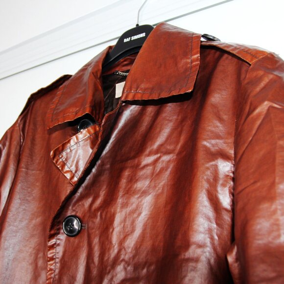 SS20 DRIES VAN NOTEN COATED COTTON COAT 50 - Picture 4 of 15